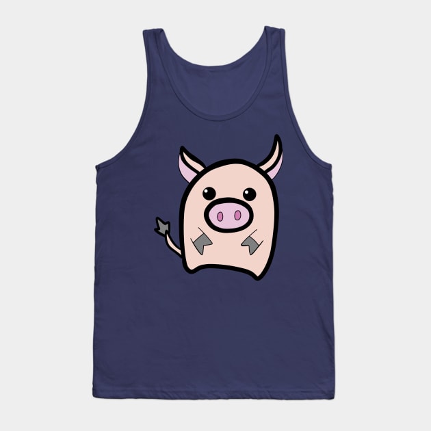 Power Pig Tank Top by Monster To Me